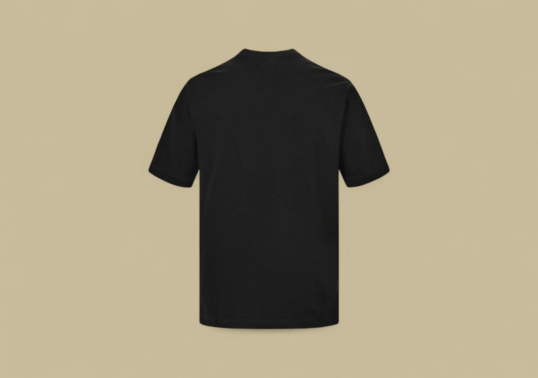 Balenciaga 24SS Adhesive Tape Logo T-Shirt – Black