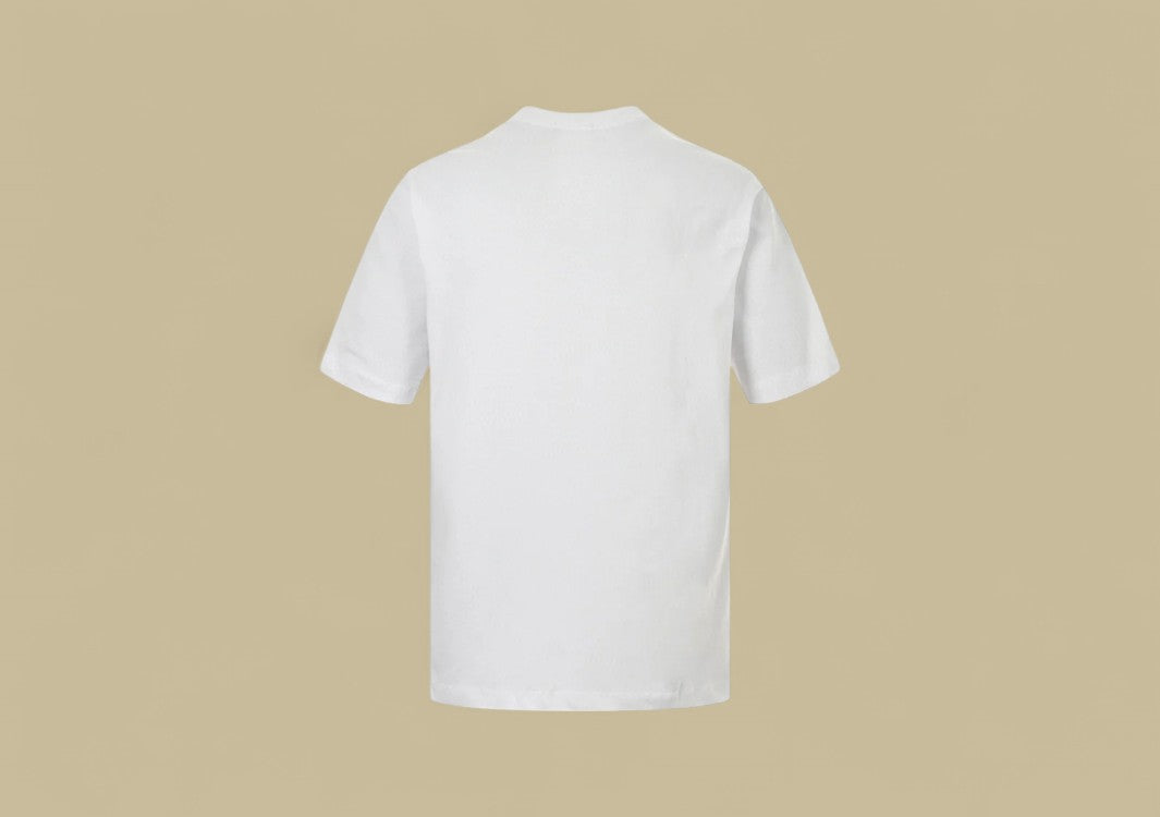 Balenciaga 24SS Adhesive Tape Logo T-Shirt – White