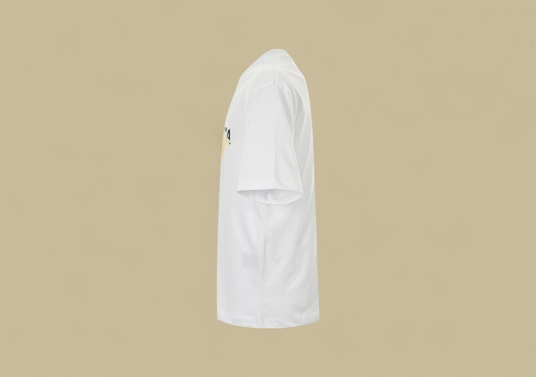 Balenciaga 24SS Adhesive Tape Logo T-Shirt – White