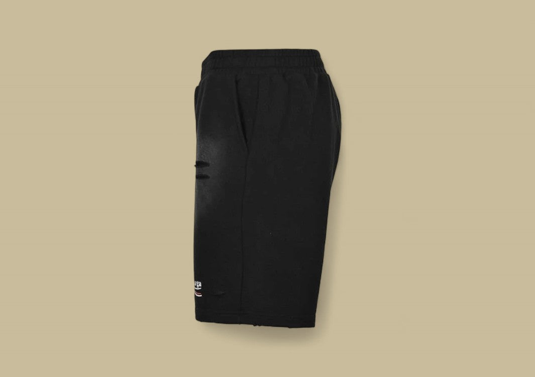 Balenciaga 24SS Blurry Coca-Cola Logo Broken Holes Short