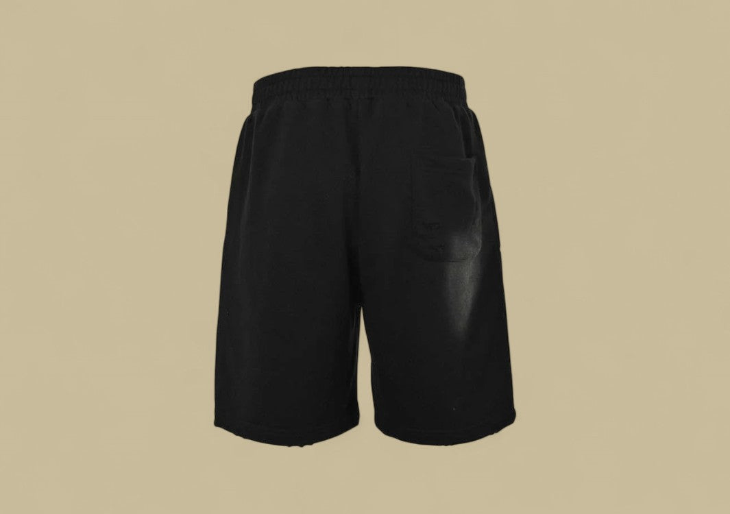 Balenciaga 24SS Blurry Coca-Cola Logo Broken Holes Short