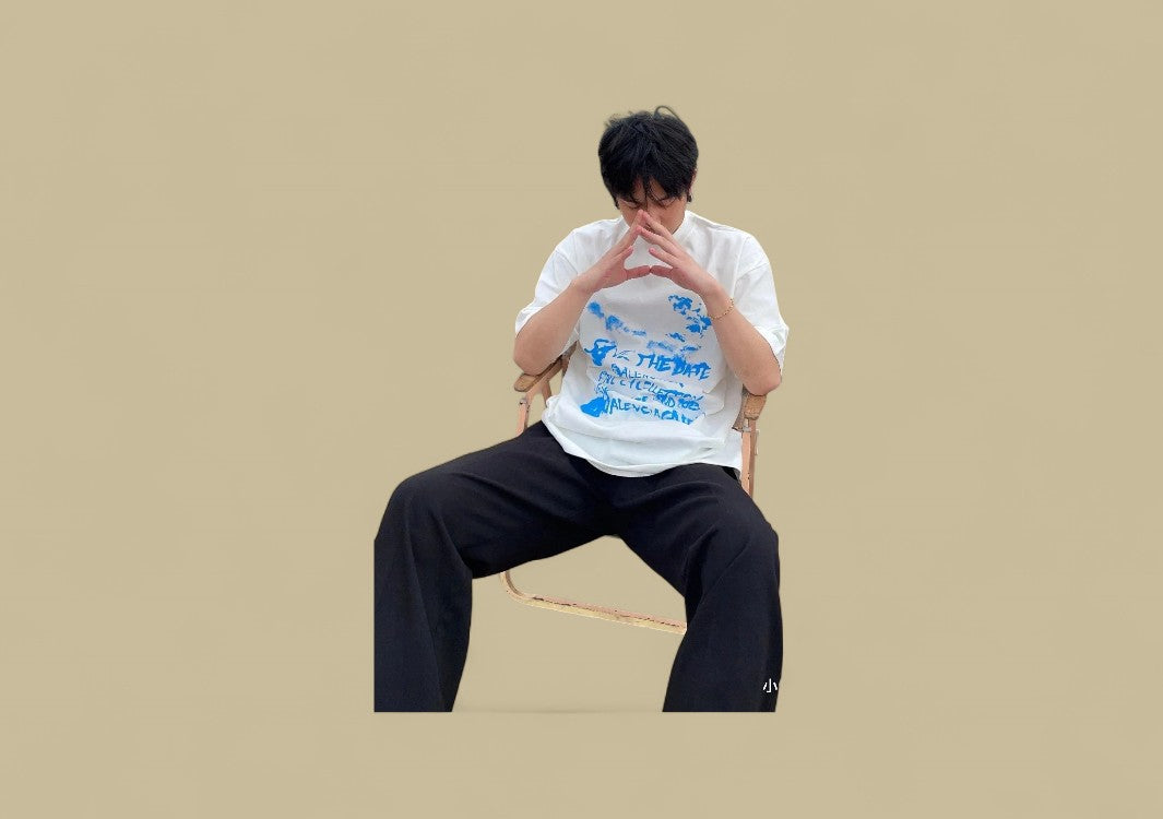 Balenciaga 24SS Cloud Logo T-Shirt