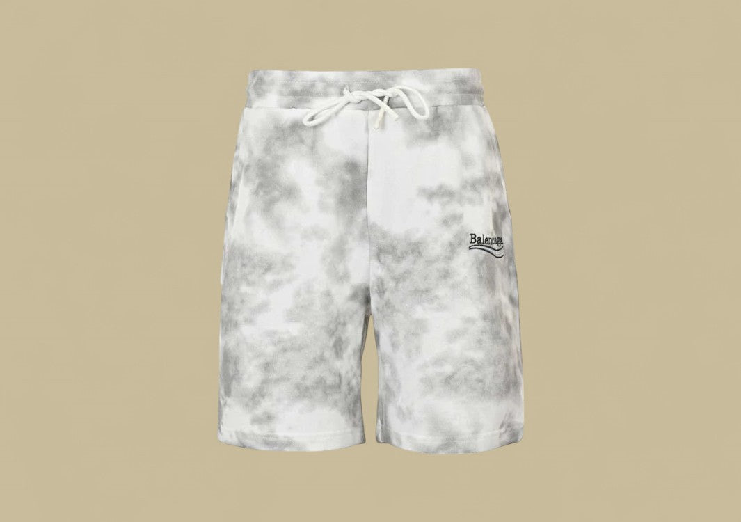 Balenciaga 24SS Coca-Cola Logo Shorts – White Marble