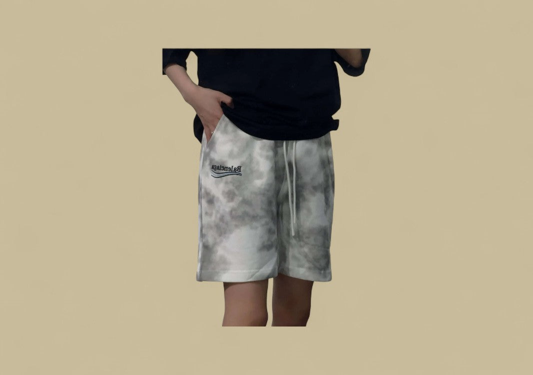 Balenciaga 24SS Coca-Cola Logo Shorts – White Marble