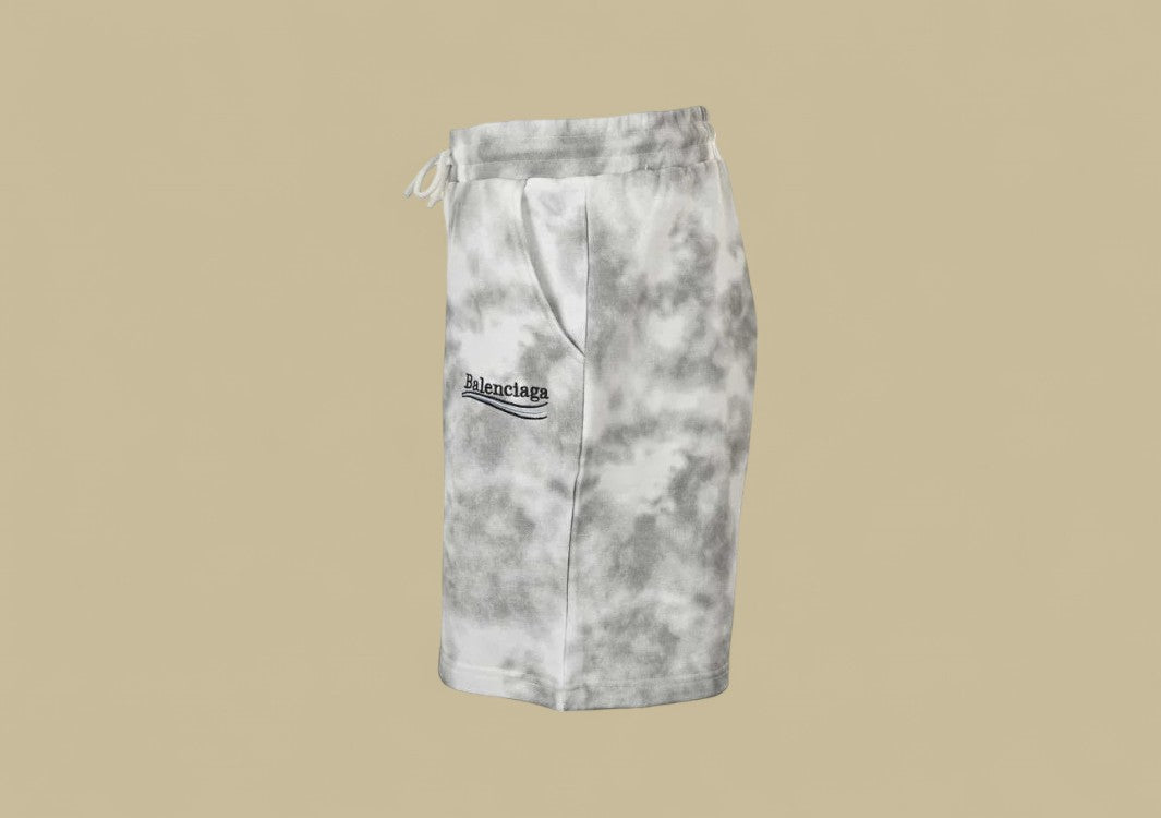 Balenciaga 24SS Coca-Cola Logo Shorts – White Marble