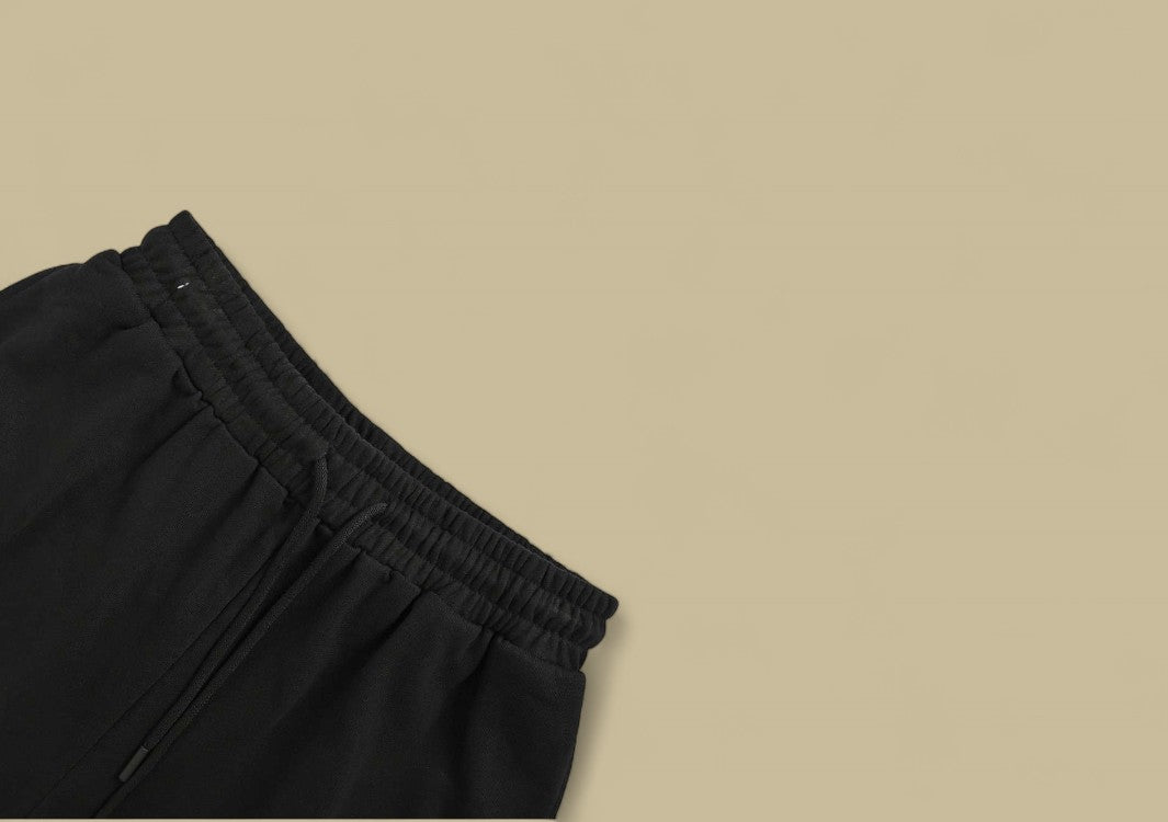 Balenciaga 24SS Cropped Soccer Logo Shorts - Black