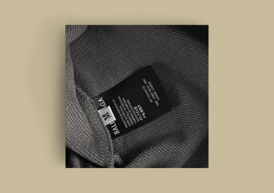 Balenciaga 24SS Embroidery Coca-Cola Logo Mud Dyeing Shorts – Grey