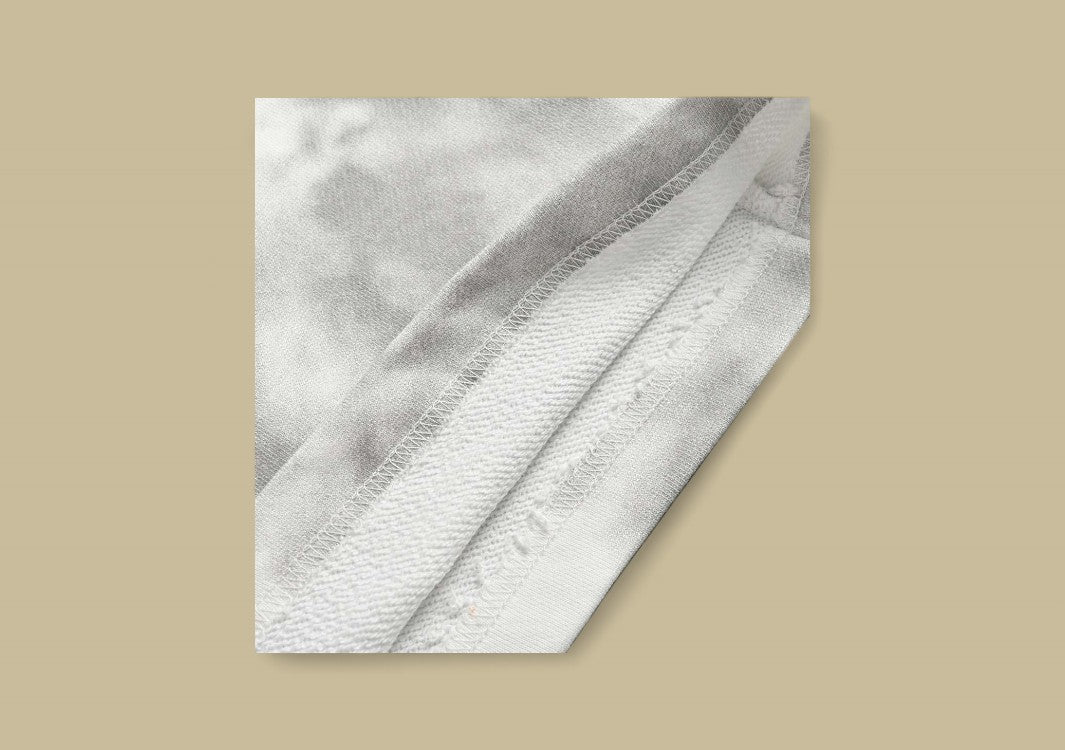 Balenciaga 24SS Embroidery Coca-Cola Logo Mud Dyeing Shorts – White Marble