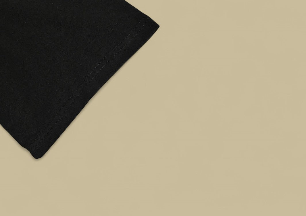 Balenciaga 24SS Neckline Graffiti Logo T-Shirt – Black