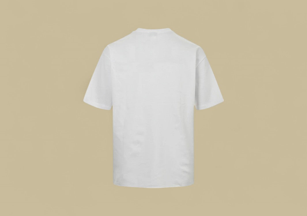 Balenciaga 24SS Neckline Graffiti Logo T-Shirt – White