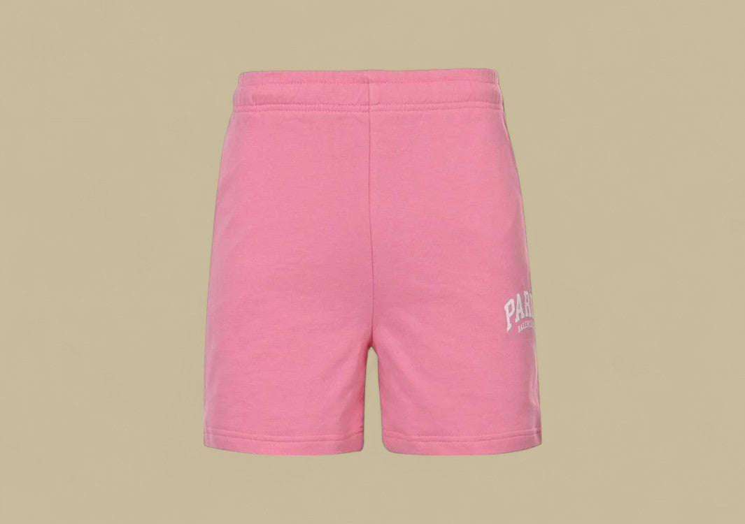 Balenciaga 24SS Paris Logo Shorts – Pink
