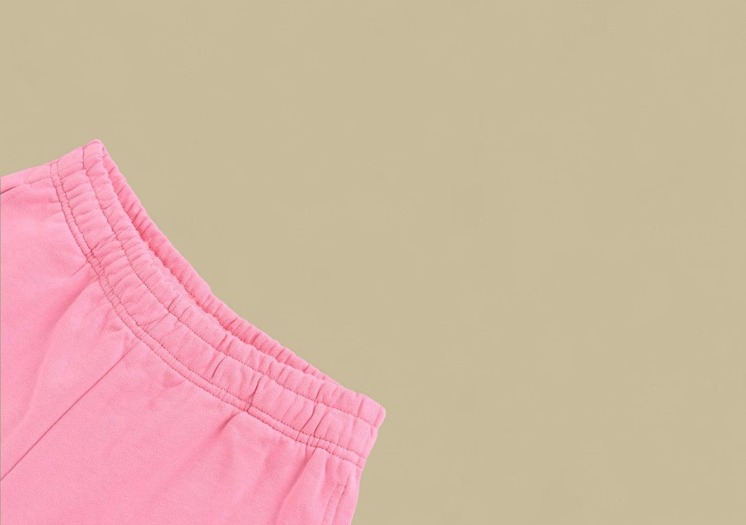 Balenciaga 24SS Paris Logo Shorts – Pink