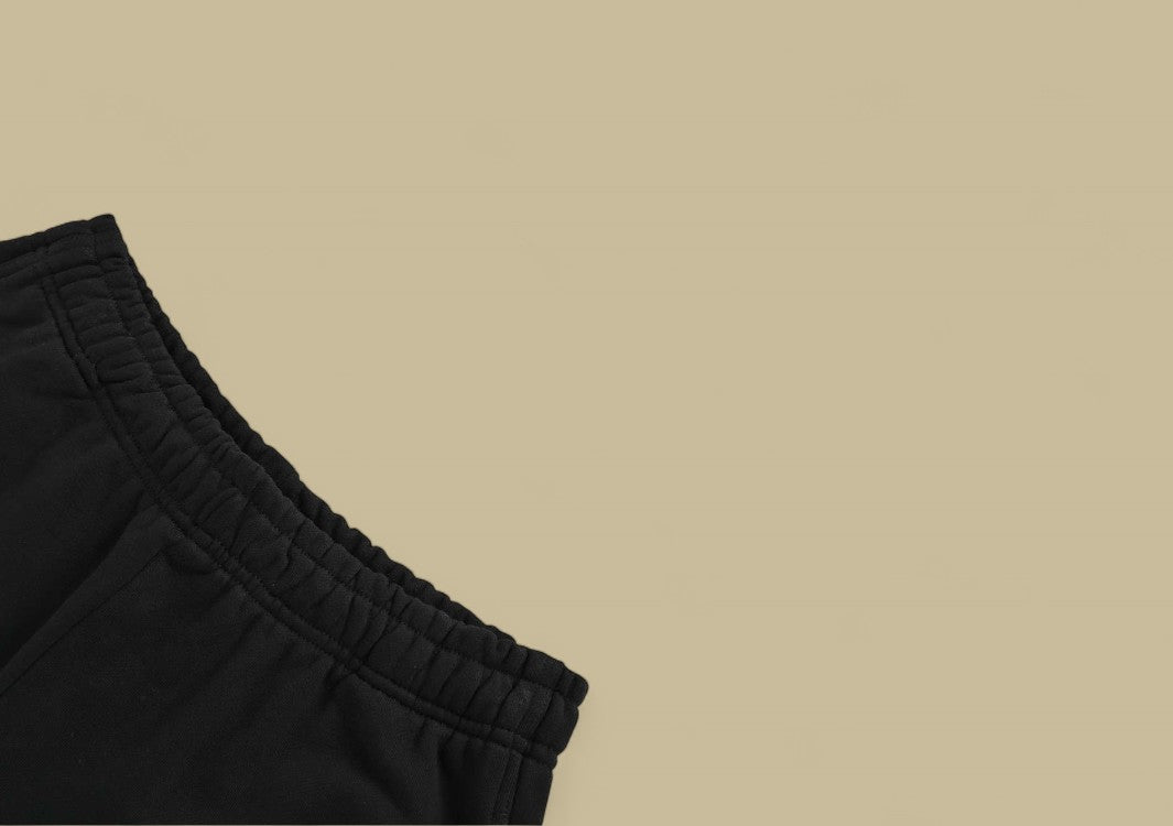 Balenciaga 24SS Reversal Embroidery Logo Shorts – Black