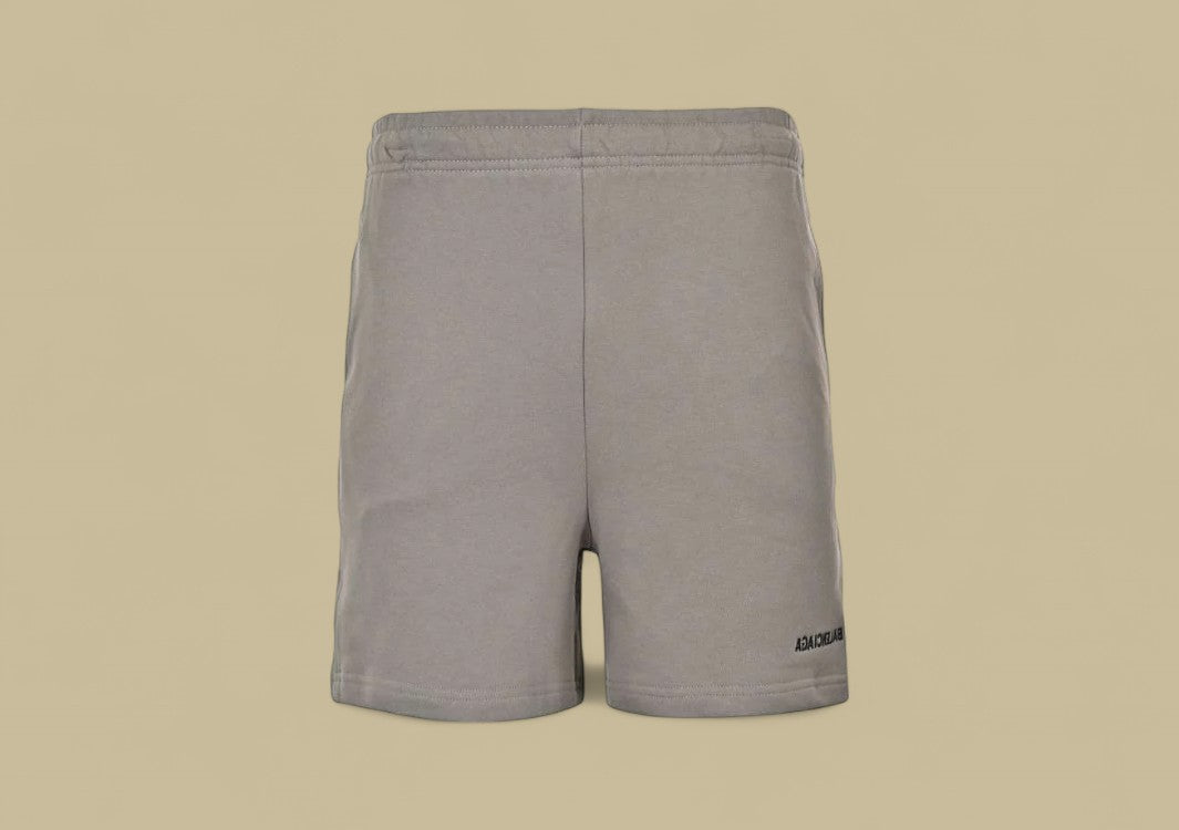 Balenciaga 24SS Reversal Embroidery Logo Shorts – Grey