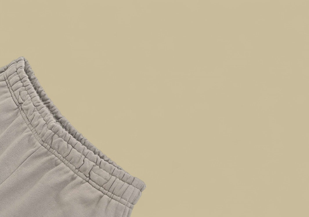 Balenciaga 24SS Reversal Embroidery Logo Shorts – Grey