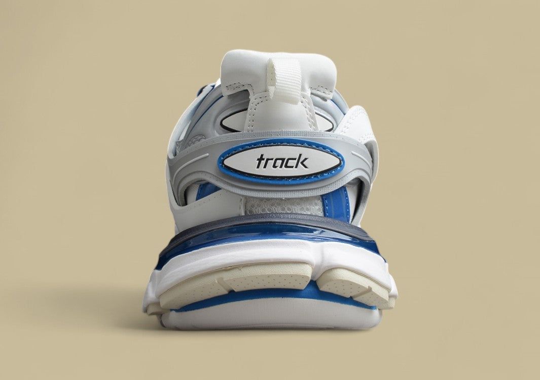 Balenciaga 3..0 Fashion Breathable Daddy Shoes White Blue