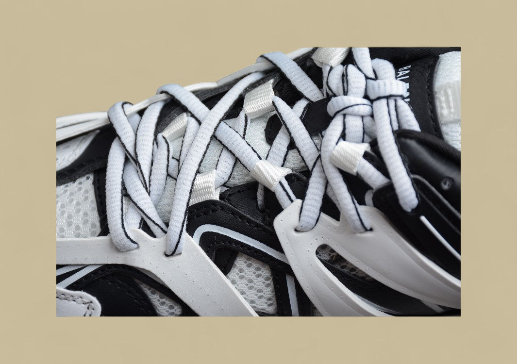Balenciaga 3.0 Outdoor Concept Retro Dad Shoes White And Black