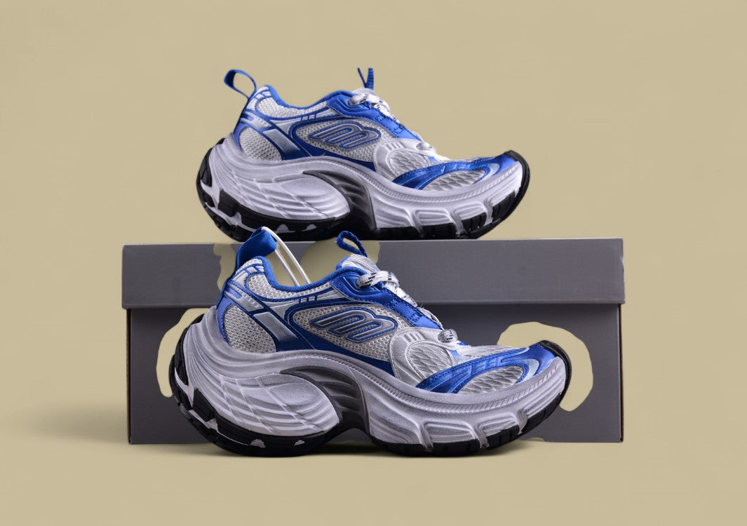 Balenciaga 3XL Sneaker – Blue Silver