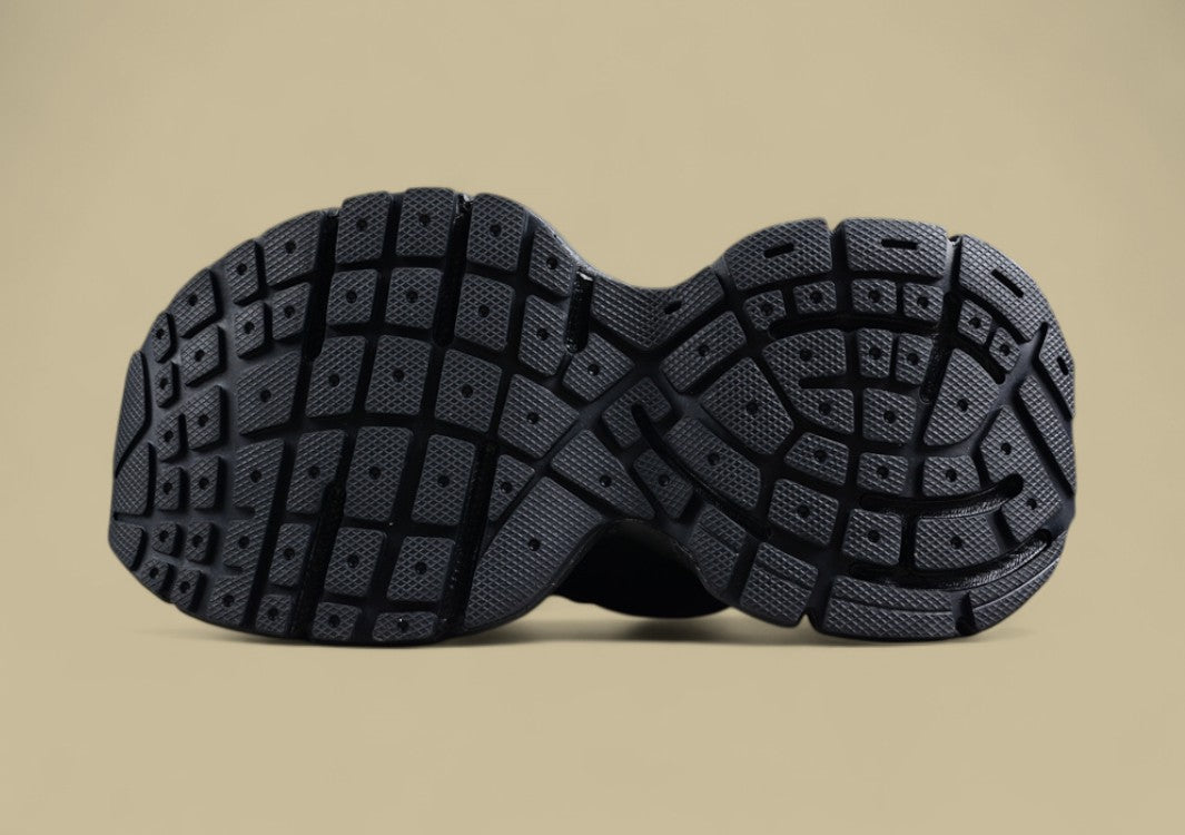 Balenciaga 3XL Sneaker in Triple Black Mesh/Suede