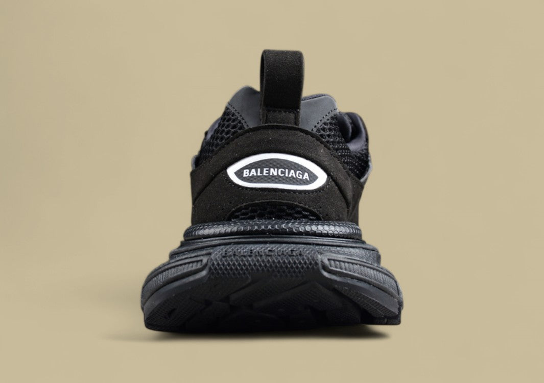 Balenciaga 3XL Sneaker in Triple Black Mesh/Suede