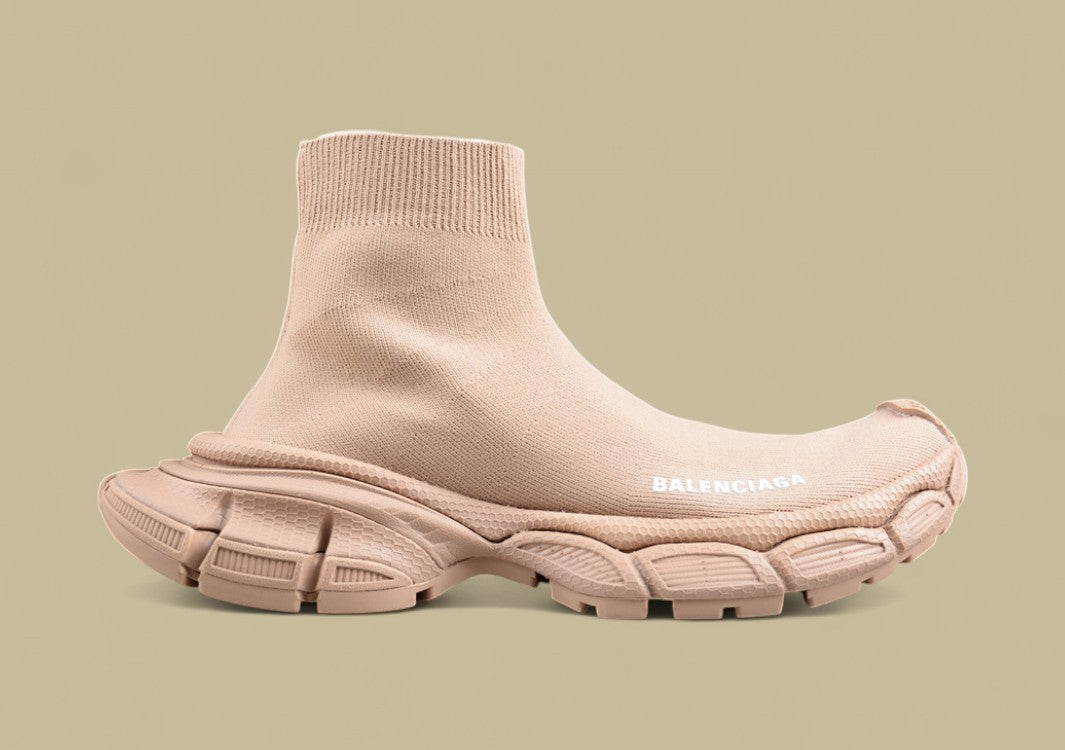 Balenciaga 3XL Sock Sneaker in Beige