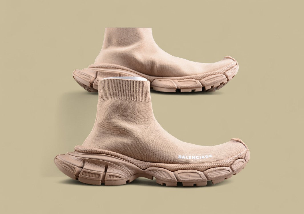Balenciaga 3XL Sock Sneaker in Beige