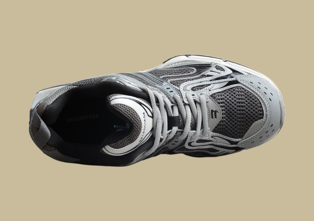 Balenciaga 6.0 Retro Slingshot Shoes Gray