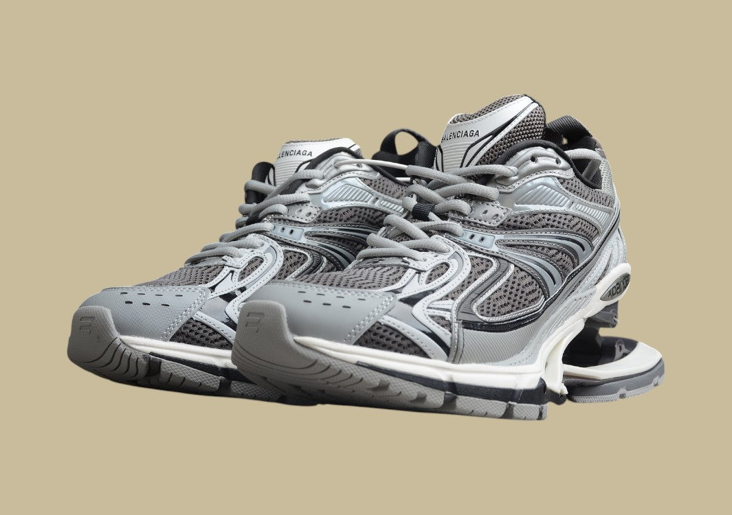 Balenciaga 6.0 Retro Slingshot Shoes Gray