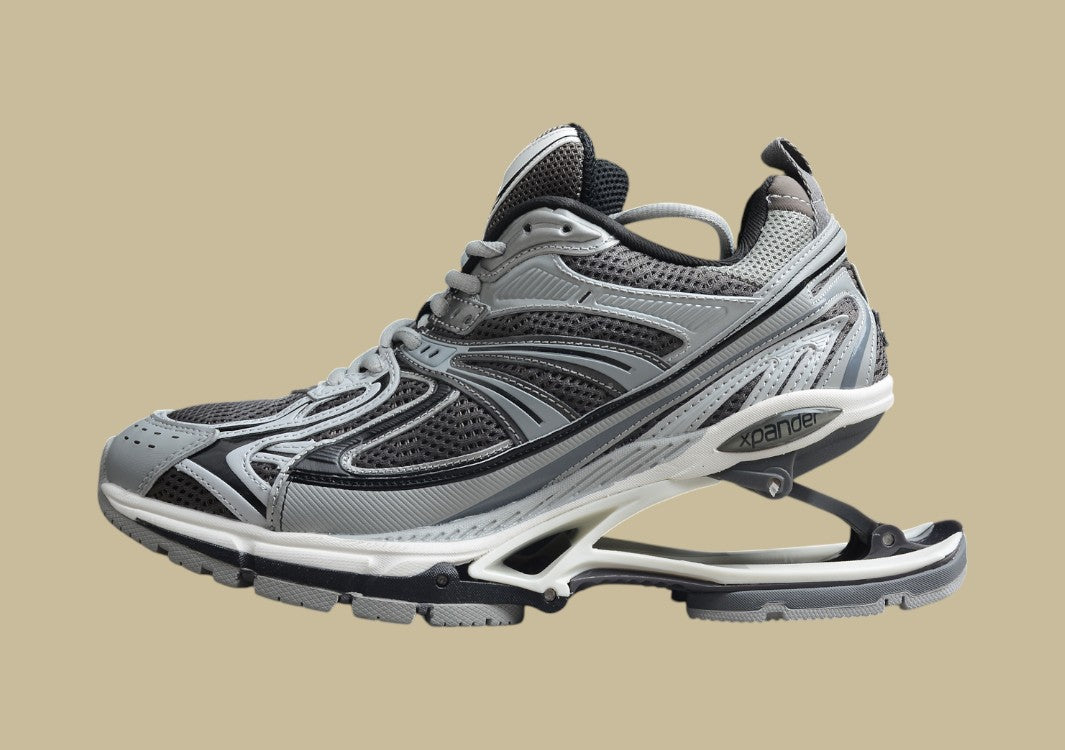 Balenciaga 6.0 Retro Slingshot Shoes Gray