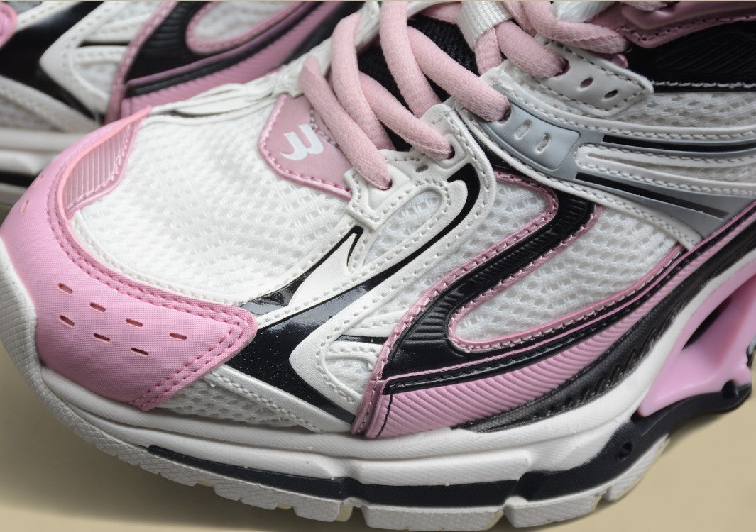 Balenciaga 6.0 Retro Slingshot Shoes Silver Powder