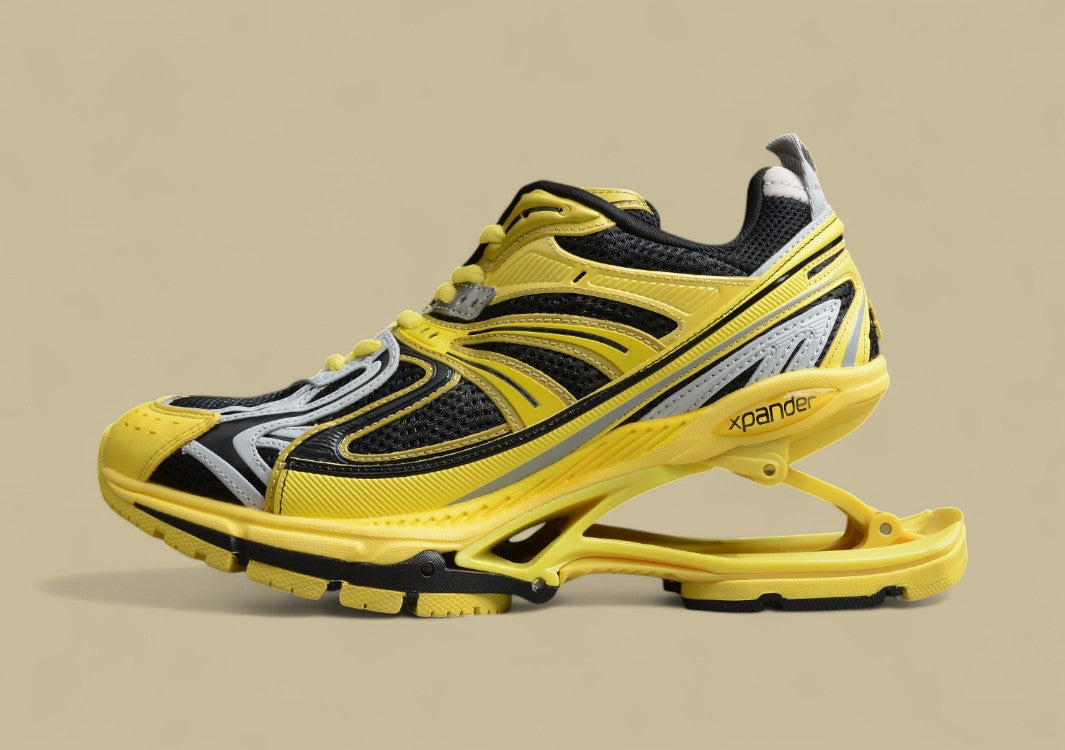 Balenciaga 6.0 Retro Slingshot Shoes Yellow Black