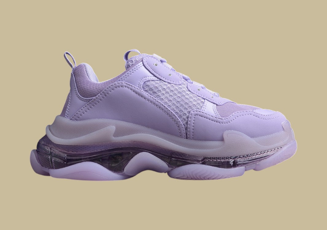 Balenciaga Air Cushion Daddy Shoes Taro Purple