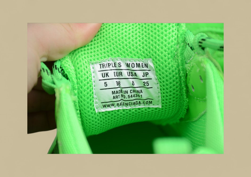 Balenciaga Air Cushion Shoes Combination Nitrogen Visible Transparent Crystal