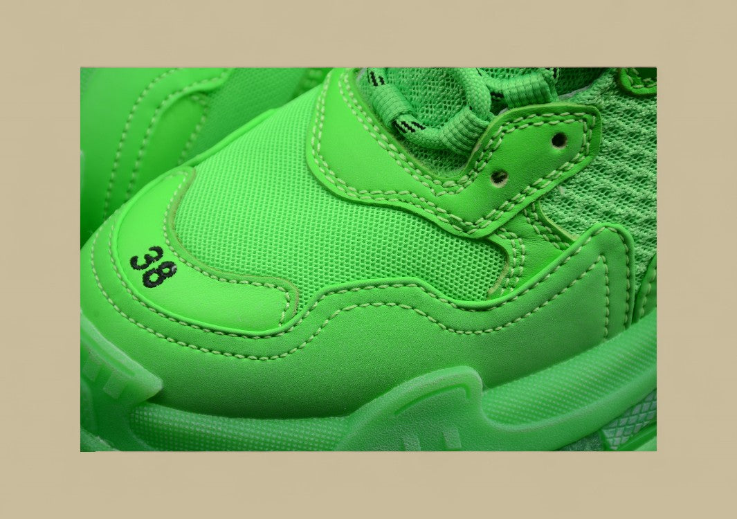 Balenciaga Air Cushion Shoes Combination Nitrogen Visible Transparent Crystal