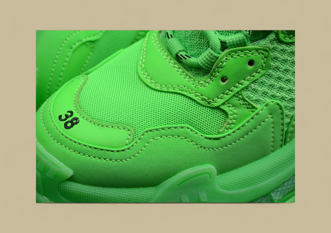 Balenciaga Air Cushion Shoes Combination Nitrogen Visible Transparent Crystal