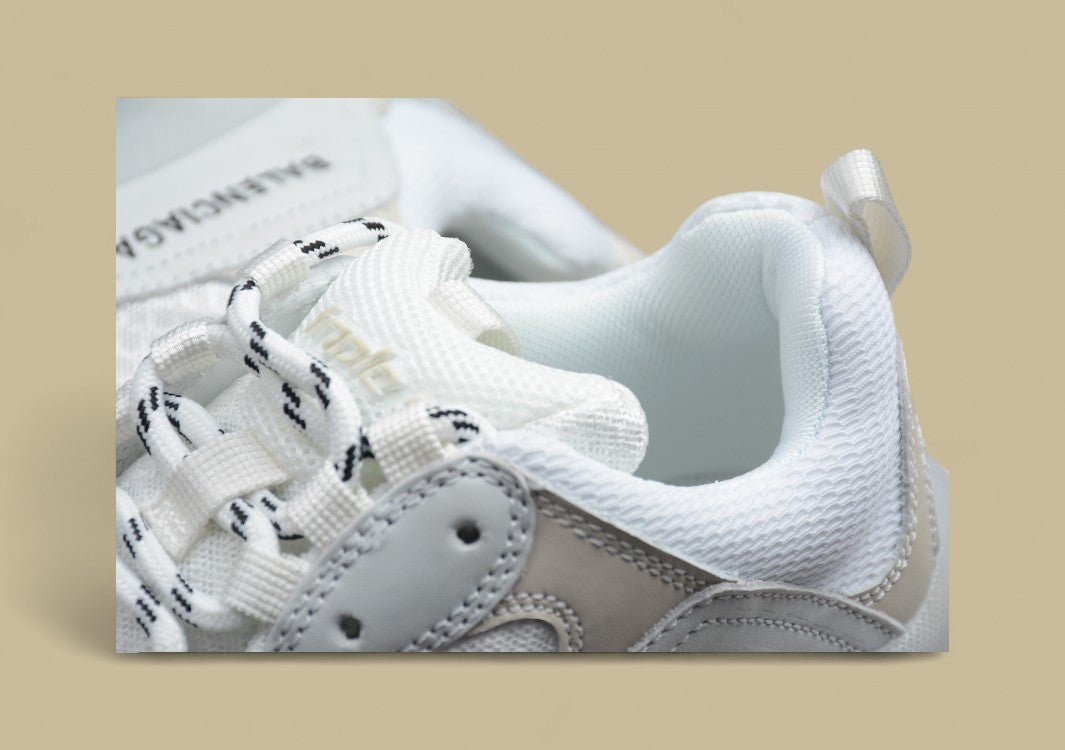 Balenciaga Air Cushion White Men's And Women's Shoes