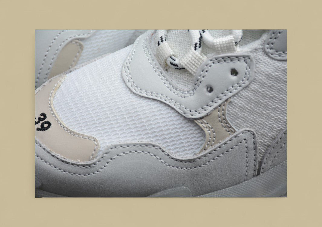 Balenciaga Air Cushion White Men's And Women's Shoes