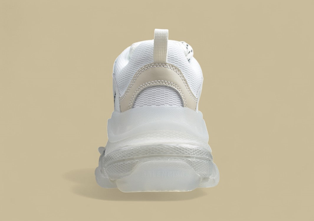 Balenciaga Air Cushion White Men's And Women's Shoes