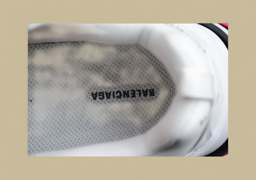 Balenciaga Allover Logo Triple S Non-slip Low-top Shoes