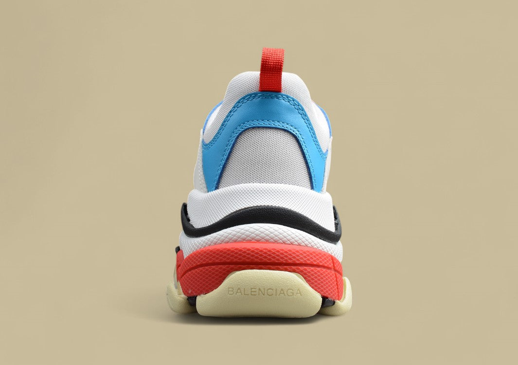 Balenciaga Beige Blue Track 2 Sneaker