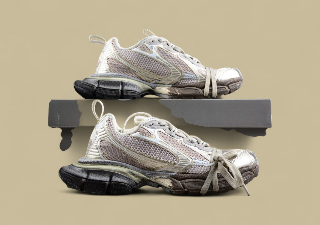 Balenciaga Beige Track Sneaker