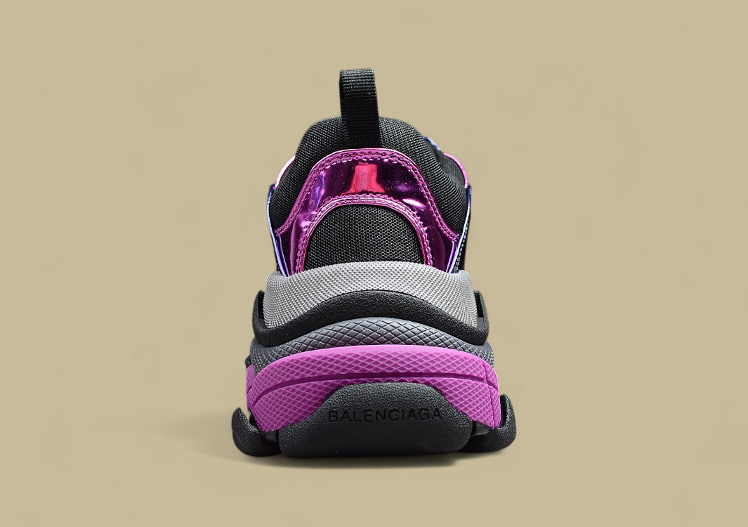 Balenciaga Black Bright Purple