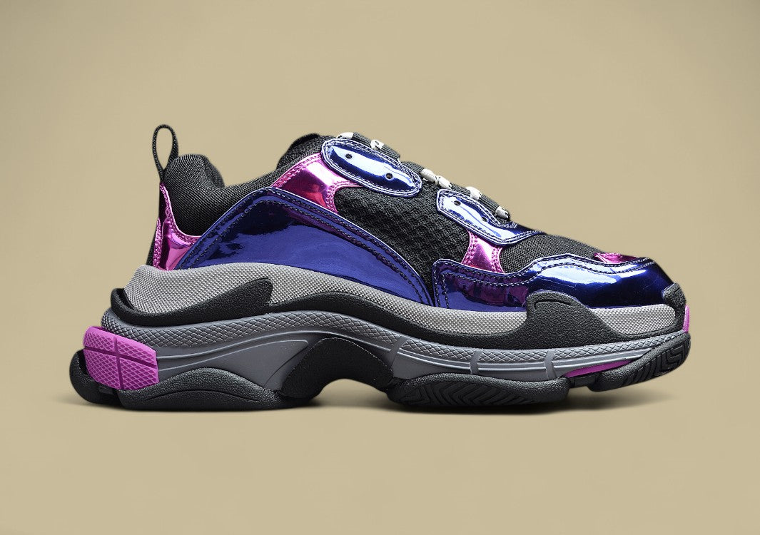 Balenciaga Black Bright Purple