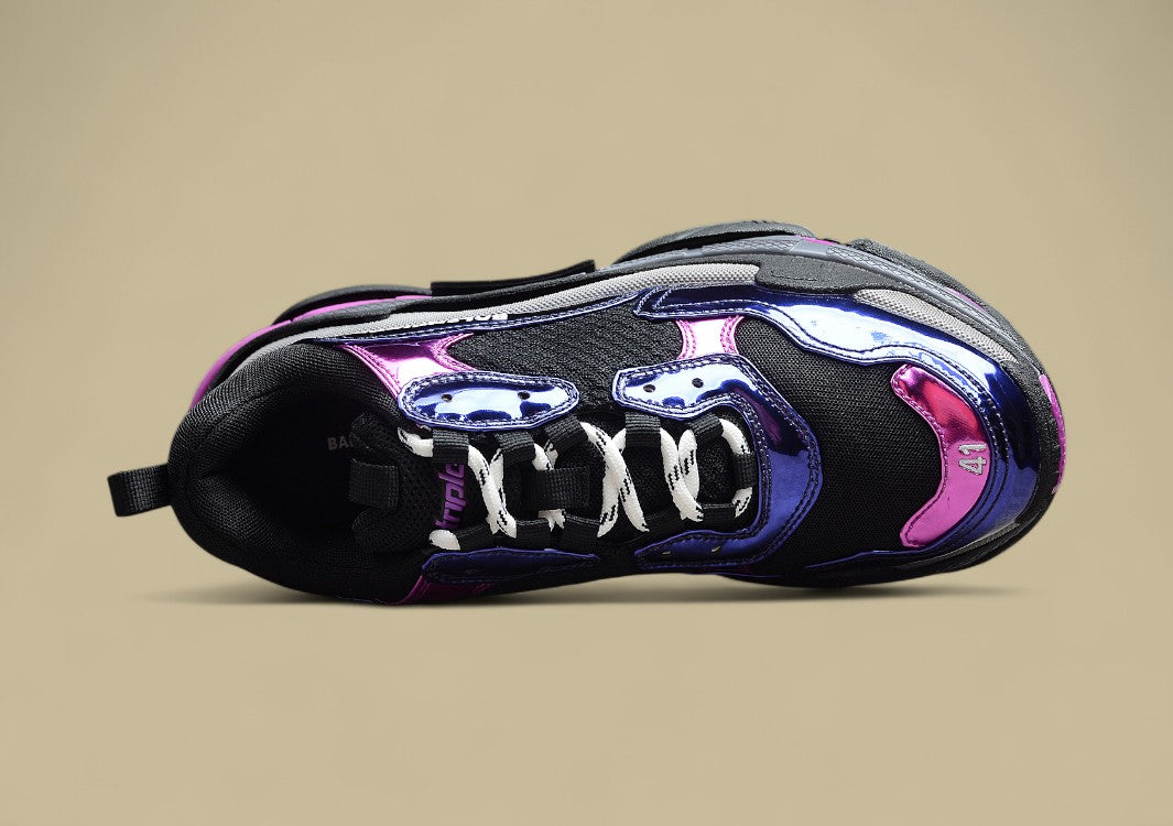 Balenciaga Black Bright Purple
