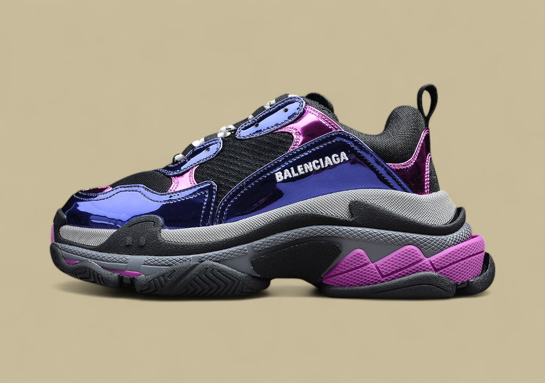 Balenciaga Black Bright Purple