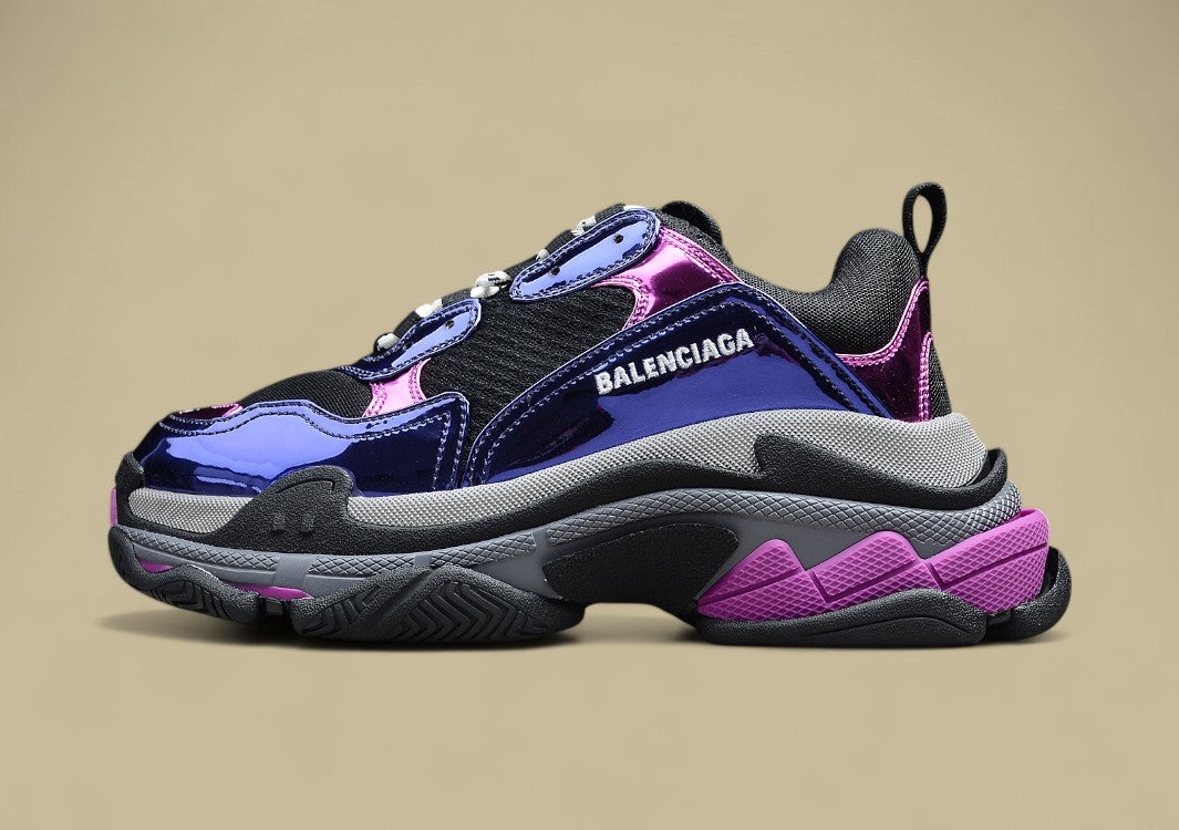 Balenciaga Black Bright Purple