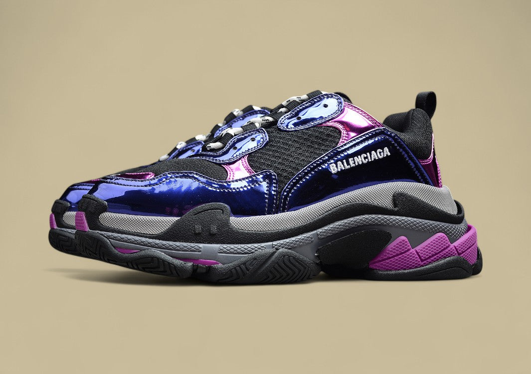 Balenciaga Black Bright Purple