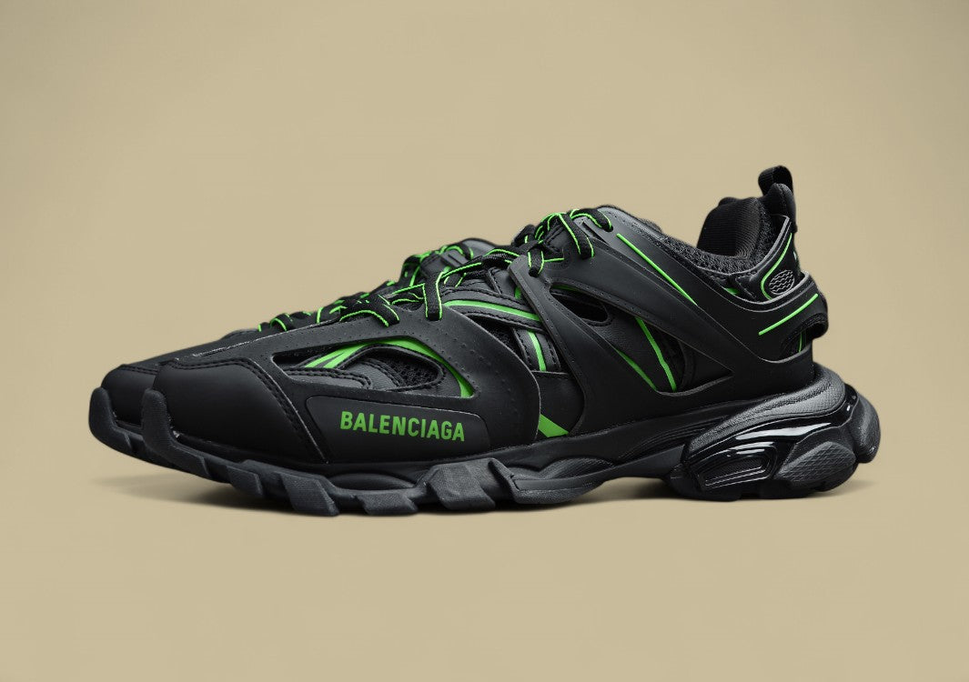 Balenciaga Black Green Sneaker