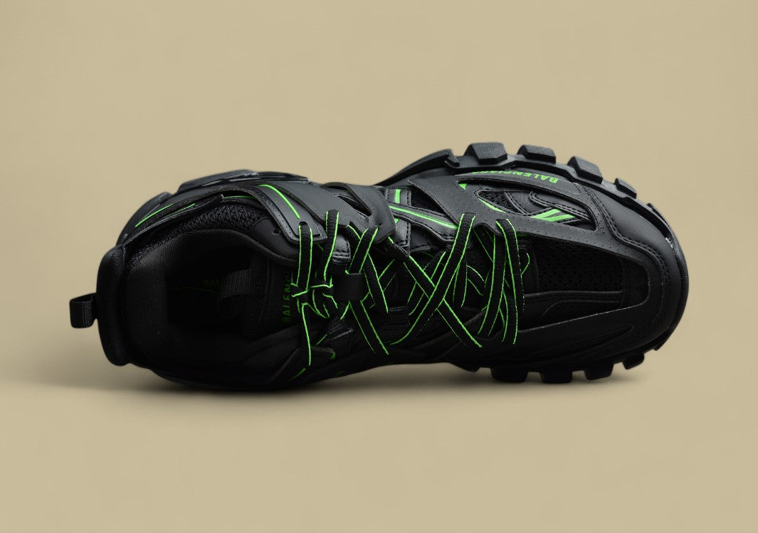 Balenciaga Black Green Sneaker