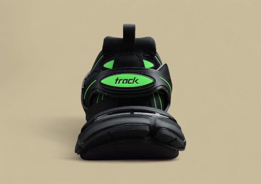 Balenciaga Black Green Sneaker